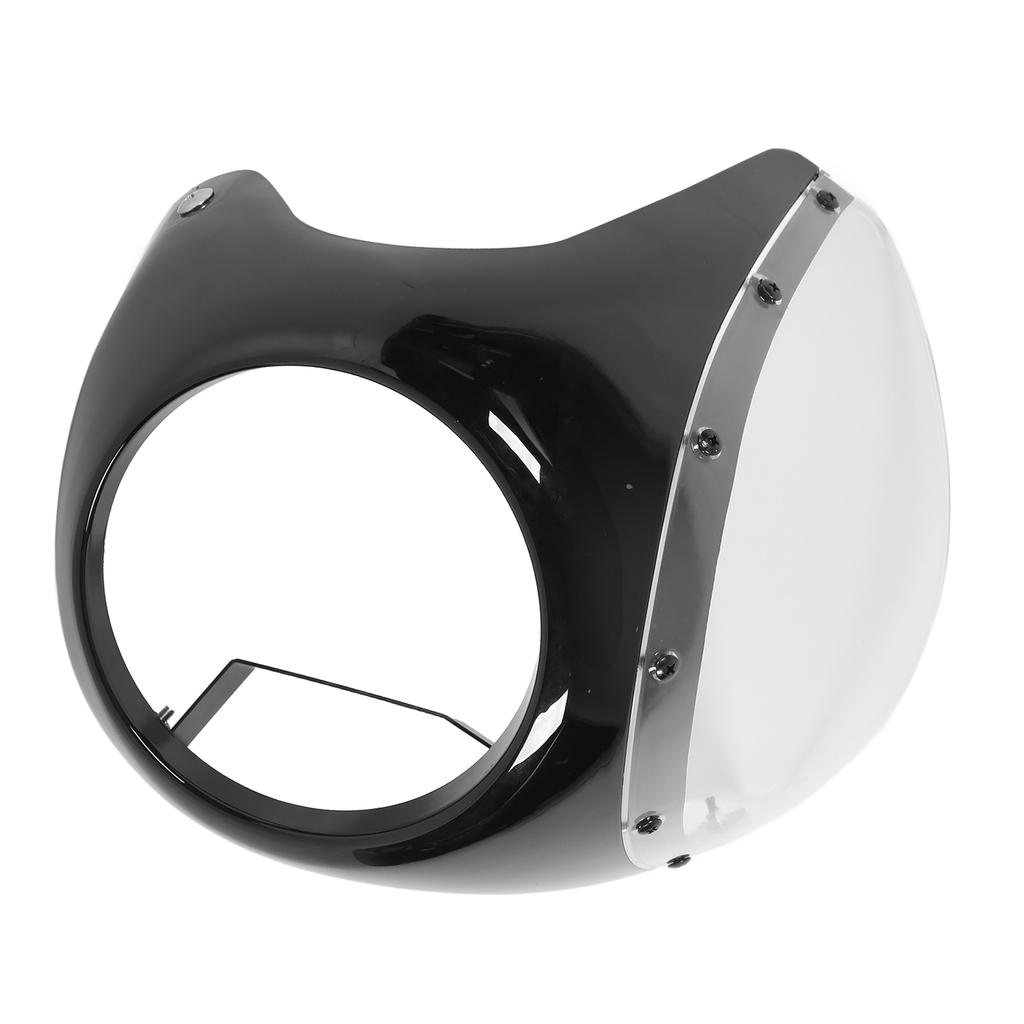 7-дюймовый передний обтекатель мотоциклетной фары, гладкая поверхность, устойчивый к старению, износостойкий, подходит для мотоцикла с круглыми фарами