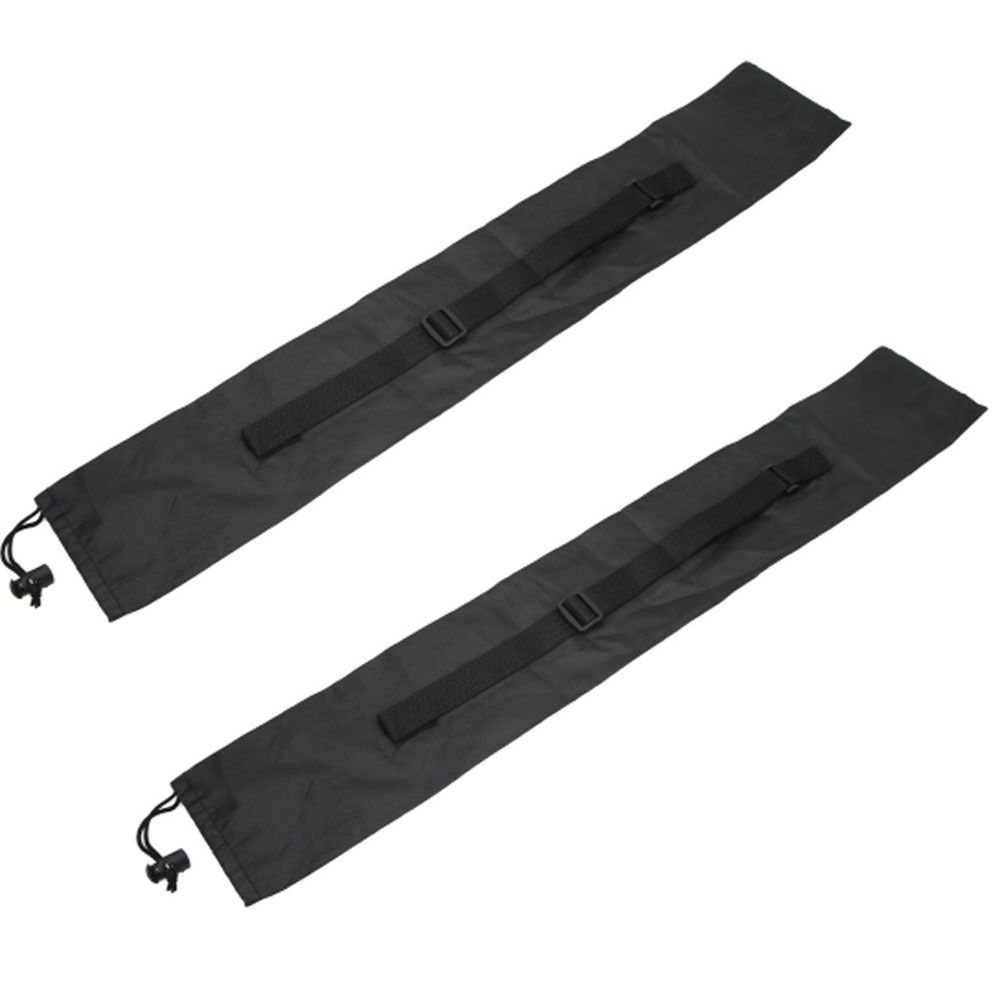 2 Pcs Oxford Cloth Hiking Pole Carrying Bag Walking Stick Pouch Hiking Gear