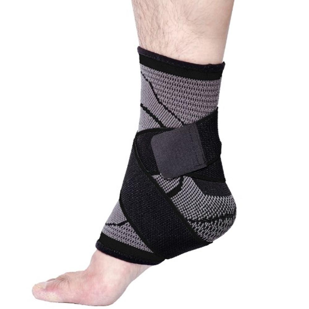 2 шт. Бандаж для поддержки голеностопа, компрессионный рукав, облегчение боли в сухожилиях стопы, для мужчин и женщин