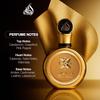 Lattafa Fakhar Gold Extrait - Цветочный, Амбровый, Древесный - Парфюмерная вода Стойкий аромат для унисекс, 3,40 унции / 100 мл