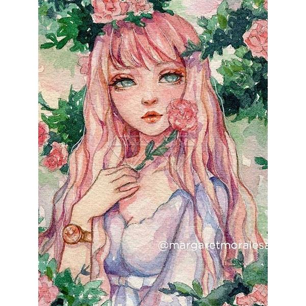 5D DIY комплект алмазной живописи краска мультфильм комиксы девушка ангел принцесса полная квадратная и круглая вышивка мозаика вышивка крестиком домашний декор