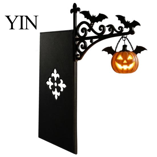 Cozy Reading Nook Lighting Halloween Library Lantern, Gothic Decorative Bookshelf Lamp, Vintage LED Magical Lantern Book Light for Bookworms,