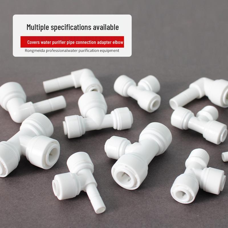 Тройник для быстрого подключения воды в 2 точках для домашней кухни