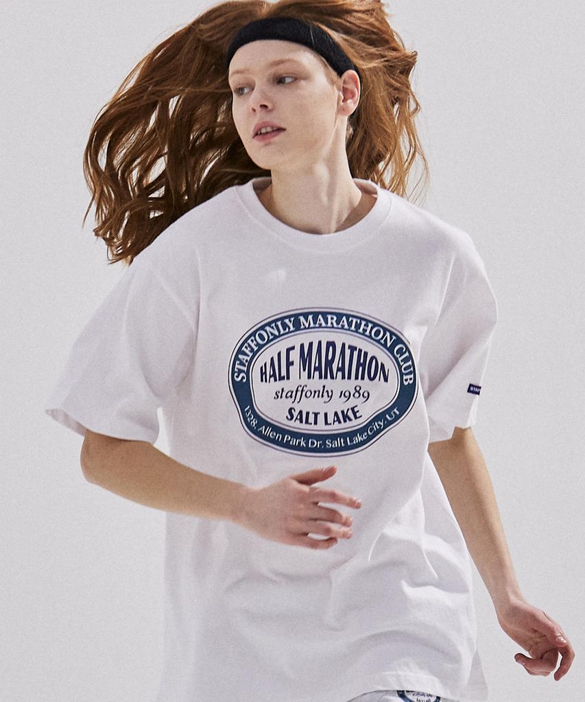 STAFFONLY Circle Front Tee (White)