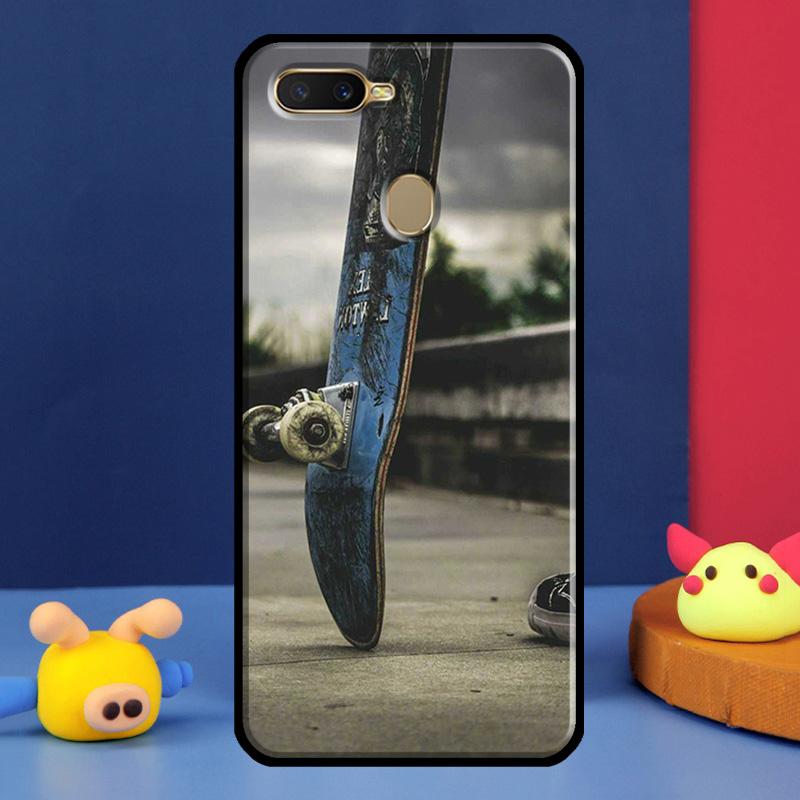 Крутой скейт для Oppo A54 A57 S A78 A58 A98 A5 A9 A91 A15 A16 A17 A52 A72 A76 A96 A74 A94 A77 Чехол для телефона