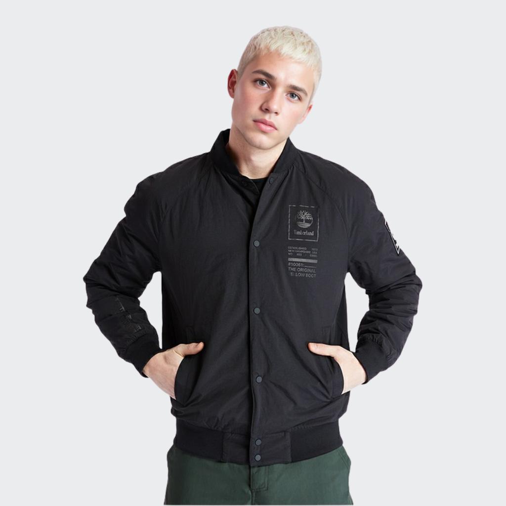 Timberland Повседневная стеганая рабочая куртка мужская куртка черная A2CCU-001