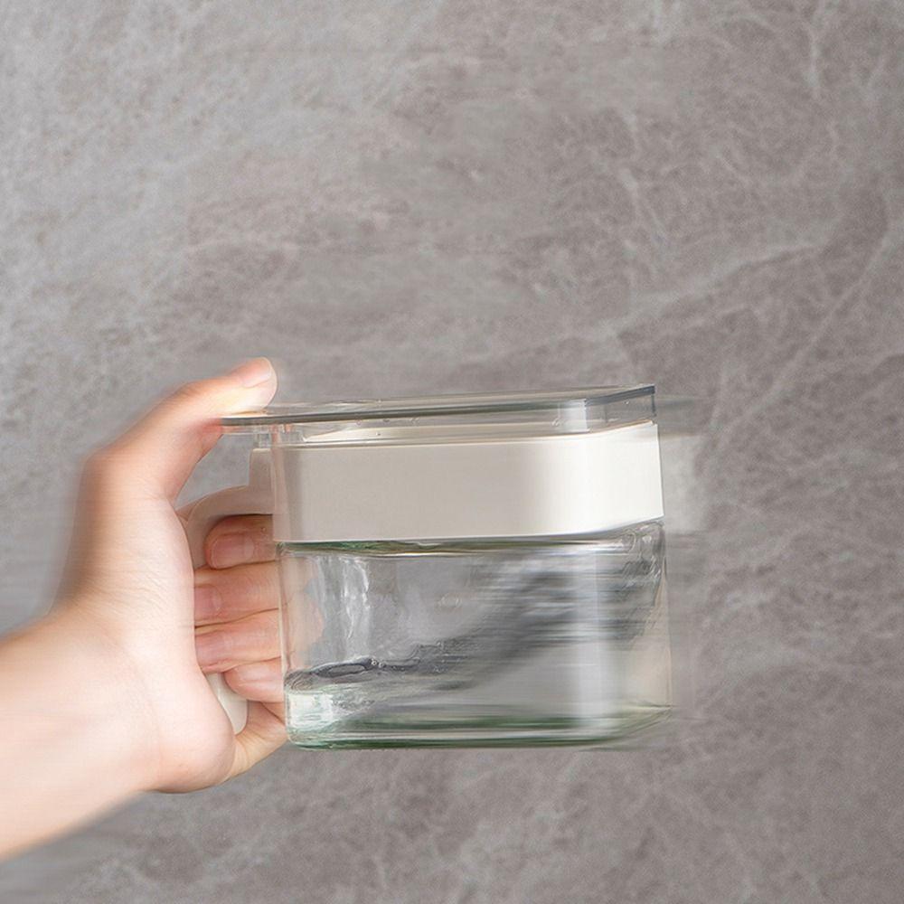 Dustproof Condiment Jar Sealed Spice Container Durable Seasoning Storage Organizer for Home