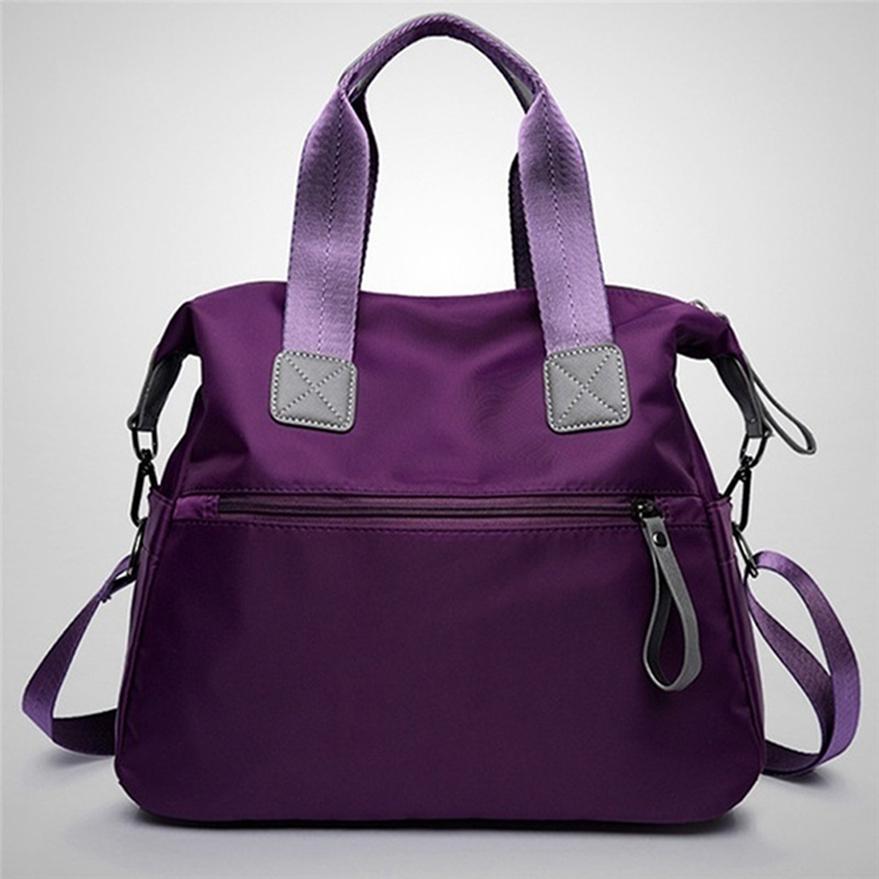 Fashion Casual Women's Travel Shoulder Crossbody Bag Portable Large Capacity Top-handle Bag Handbag