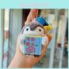 Positive Energy Penguin Plush Keychain With Hat And Notebook Decoration For Bag Decor