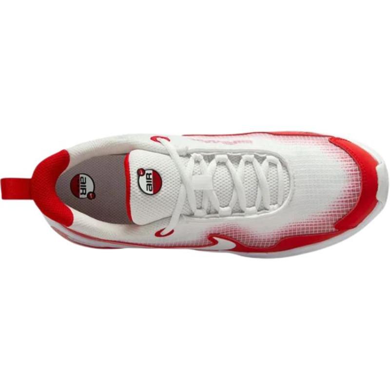 Nike Air Max Nova Устойчивые к истиранию Низкие Детские Повседневные Кроссовки Красные Подростковые Кроссовки FN4446-600