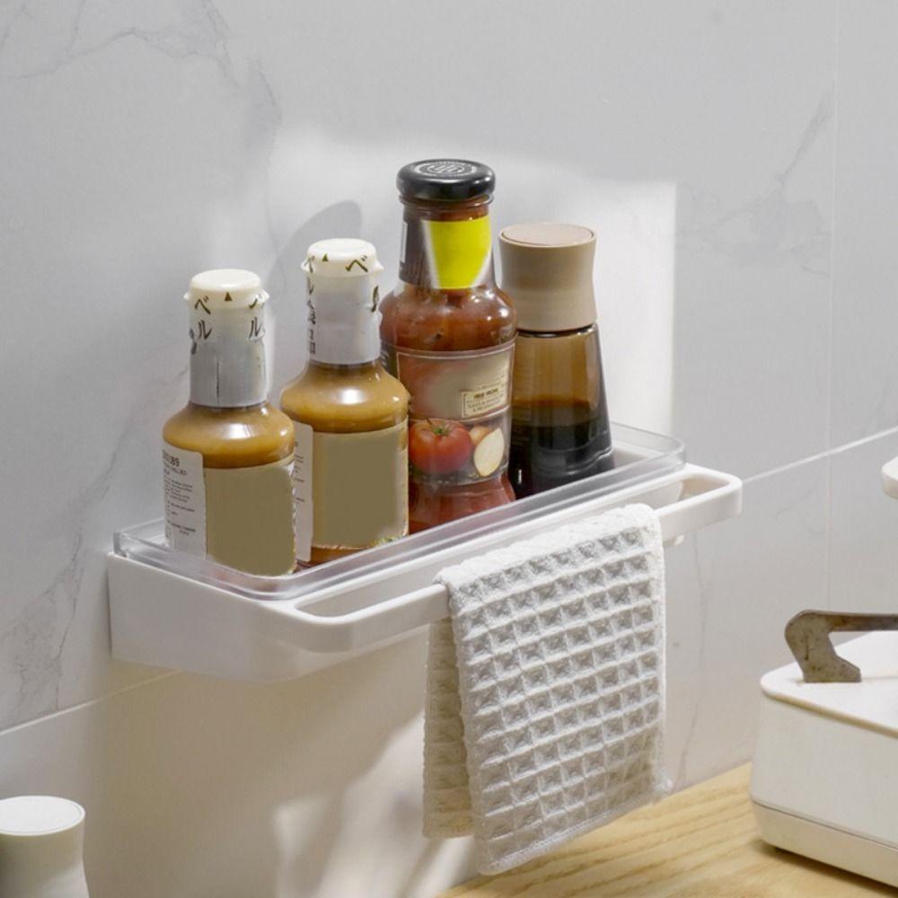 Detachable Kitchen Storage Rack Space-Saving Soap Dish Dispenser Bathroom Organizer