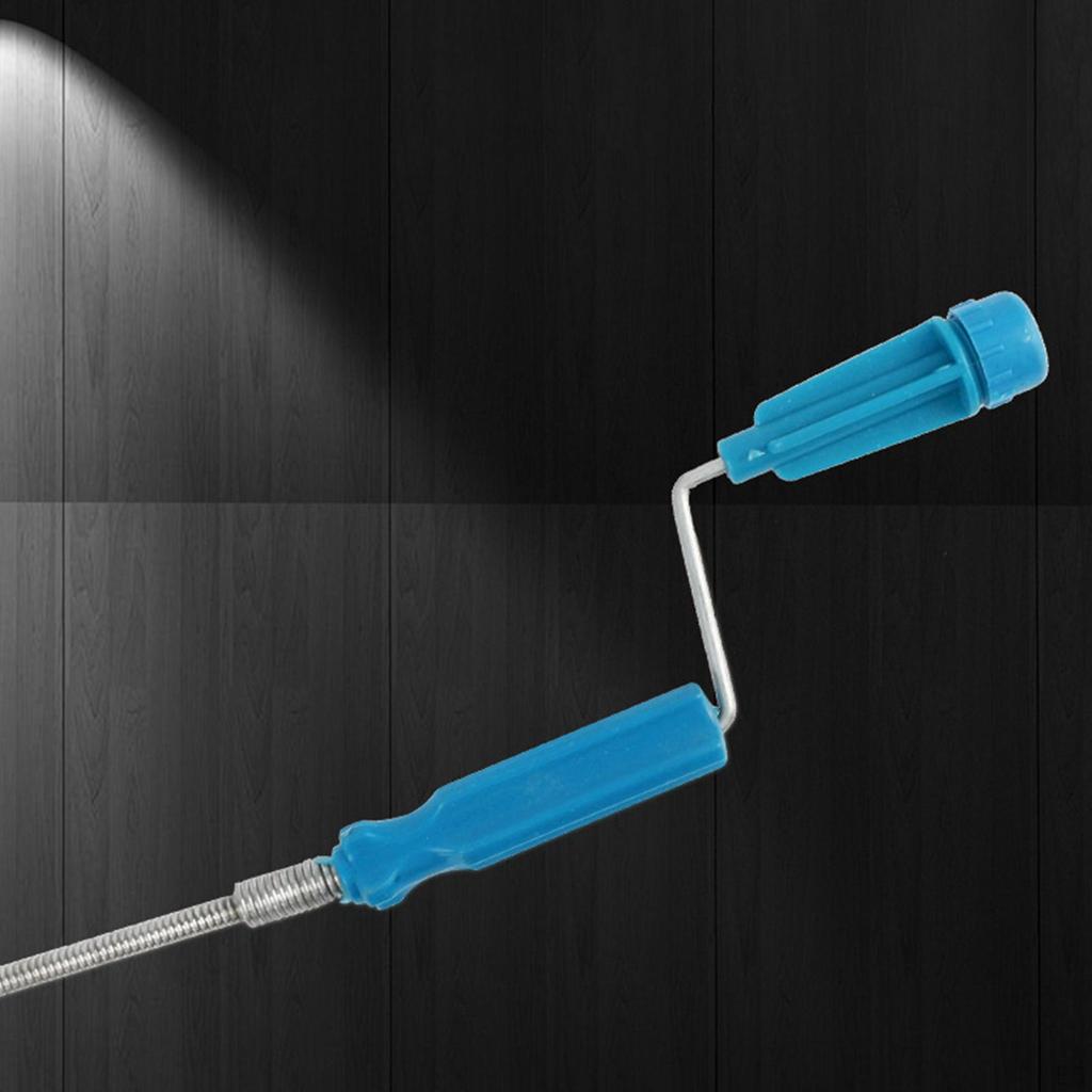 Инструмент для удаления стальных засоров, очиститель канализации, ловушка для волос, очиститель раковины, очиститель змей, сливной шнек для туалета, кухонной раковины, канализации, ванной комнаты, ванна - 1,4 м