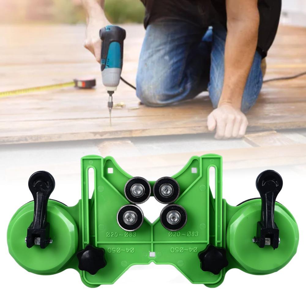 Adjustable Drill Guide Jig Portable Tile Hole Cutter Precision Hole Saw Guide For Marble Locating