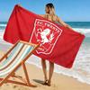 FC Twente Print Beach Towel, Large Soft Quick Dry Towel for Beach Camping Swimming