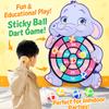 Kids Dart Board Target Sticky Ball Toys Montessori Educational Toys Children Party Indoor Throw Sports Game Toys Boys Gifts