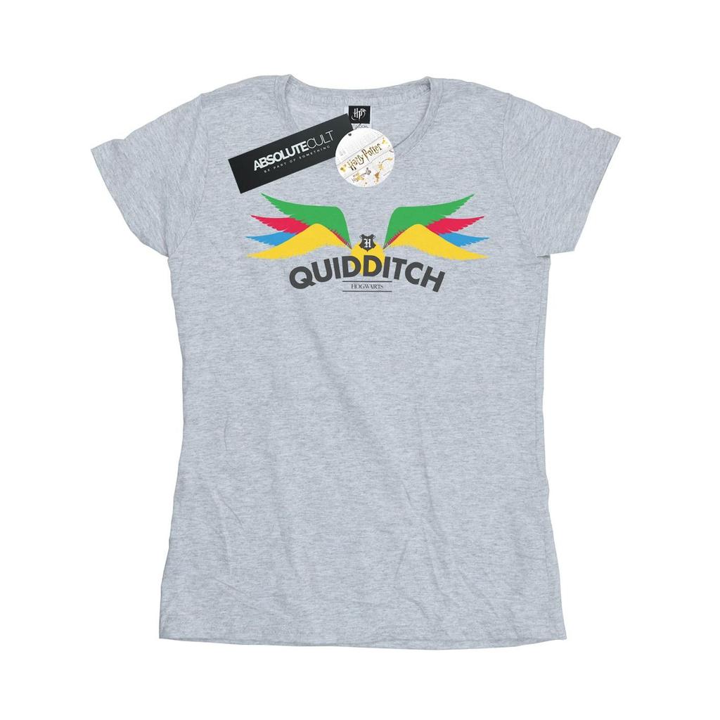 Harry Potter Womens/Ladies Snitch Wings Pastels Cotton T-Shirt