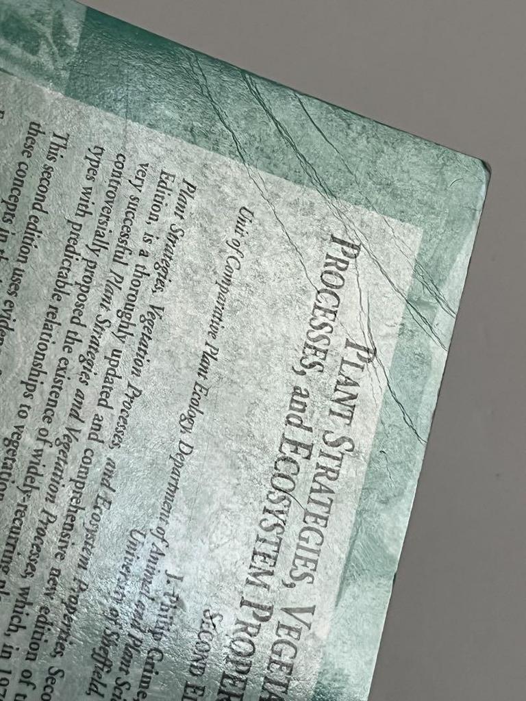 [Б/У] Книга Растительные стратегии Вегетационные процессы