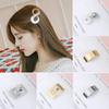 Новые заколки Аксессуары для волос Зажим для хвоста Заколки для волос для девочек Металлические заколки Геометрическая заколка для волос