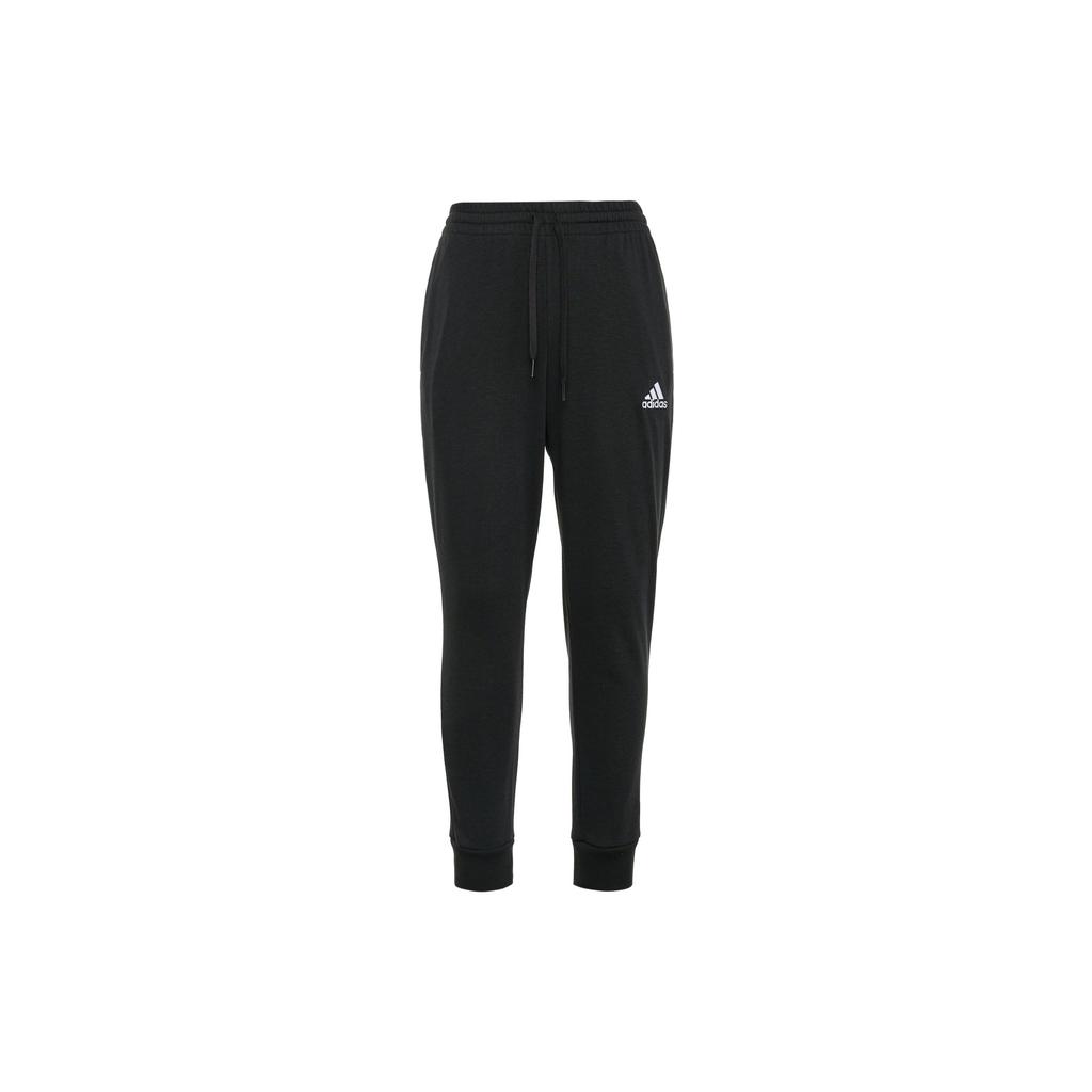 Adidas Slim Fit Tapered Track Pants Men Bottoms Black GK9265