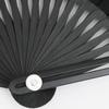 Kimono Summer Fan with Paper Fashion Craft [Asakusa Market] Box, Tablet, Women's Gift, Fan, (Black)