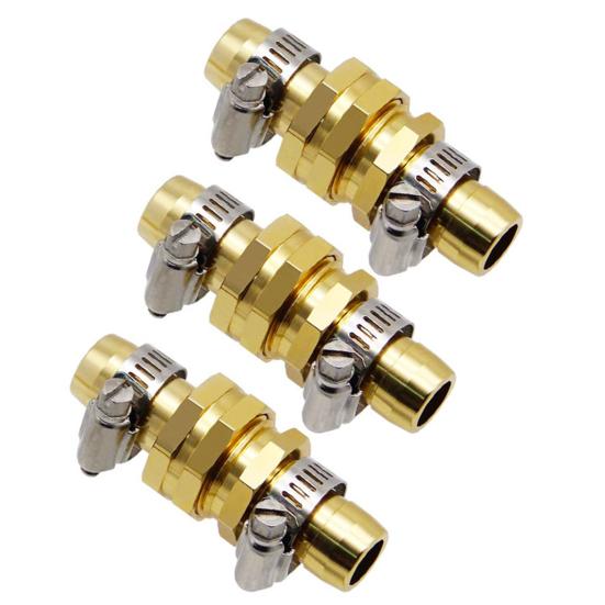 3/4 5/8-дюймовый разъем для садового шланга с зажимами, сверхмощный алюминиевый мужской и женский универсальный переходник для шланга для полива растений и цветов, товары для дома