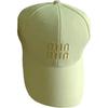 Fashion Solid Color Gold Letter Decoration Neutral Casual Sunshade Cap Baseball