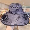 Adjustable Wide Brim Sun Cap UV Protection Cooling Fisherman Hat Lightweight Sun Bucket Hat  Farmer
