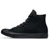 Chuck Taylor All Star Mono Canvas Hi Удобные Простые Высокие Кеды Унисекс Черные