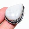 Rainbow Moonstone Gemstone Handmade 925 Sterling Silver Jewelry Ring Size 8 q5F38