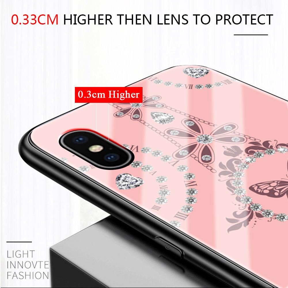 Чехол для телефона из закаленного стекла для Samsung A12 A16 A32 A53 S20FE S23 S25 Honor20 X6A 90Lite 9X Huawei Y9Prime2019 P30Lite Мягкий край Ударопрочный Гладкий чехол