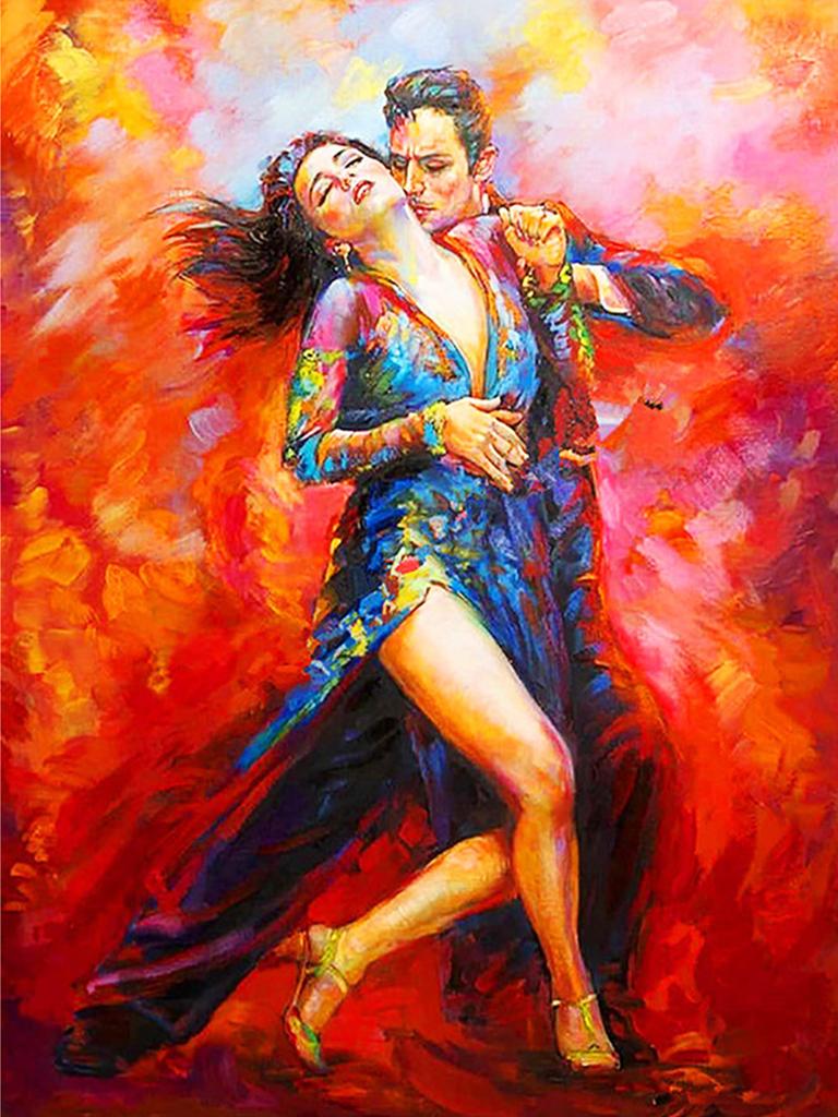 DIY 5D Diamond Painting Ballet Cross Stitch Kit Full Drill Square Embroidery Mosaic Art Picture of Rhinestones Crafts Decor Sale