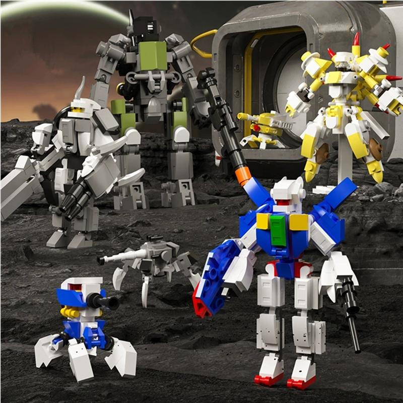 Новейшие Moc Battle Mecha Робот Небесный Фантом Авиационный Полет Вневременная Модель Наборы Строительных Блоков Блоки Игрушка Для Детей