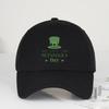 St Patricks Day Leprechaun Hat Print SoftTop Baseball Cap Soft Comfortable Lightweight Breathable Adjustable Festive Ret