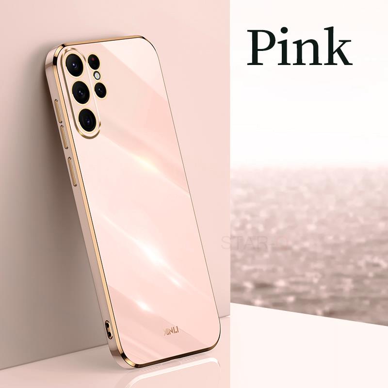 S 23 22 21 Роскошный чехол-держатель с кольцом для Samsung Galaxy S23 Ultra S22 Plus S21 S20 Fe силиконовая задняя крышка-подставка S23ultra