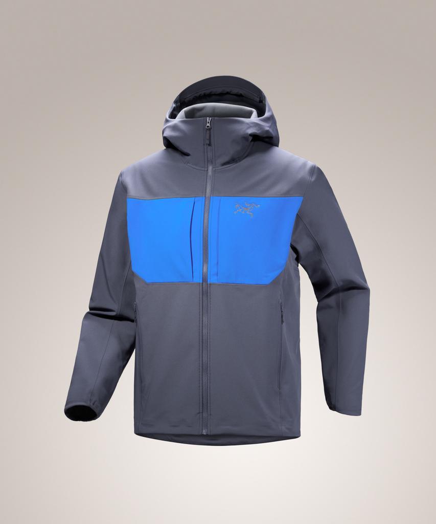 Arcteryx Gamma Mx Hoodie Men'S - Dk Stratus / Fluidity / Ajqsm08485