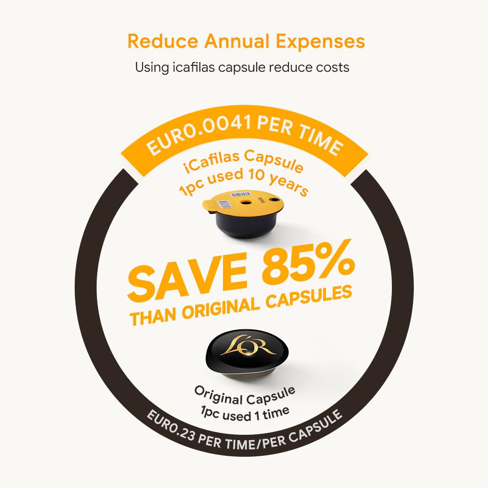 1 шт. 60 мл/180 мл многоразовые капсулы для кофе для машины BOSCH-s Tassimo, многоразовые фильтры, капсулы ZH