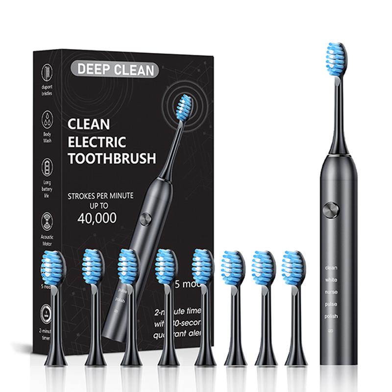 Интеллектуальная электрическая зубная щетка для взрослых, полностью автоматическая чистка, бытовая щетка с мягкой щетиной для пар
