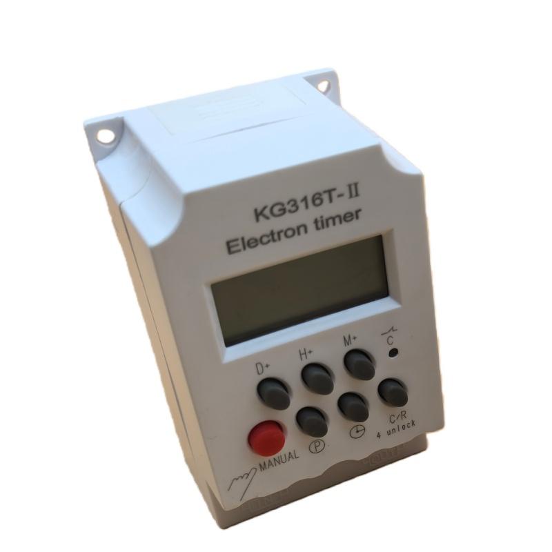 KG316T 220/12/110/24v 25A 10A Second Setting Digital Timer Switch Daily 7 Days Weekly Programmable Time With Power Saving Mode3