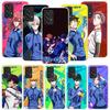 Горячий аниме чехол для телефона Blue Lock для Samsung Galaxy A17 A16 A14 A15 A13 A57 A56 A54 A55 A53 A37 A36 A34 A35 A33 A26 A24 A25 A23 Ga