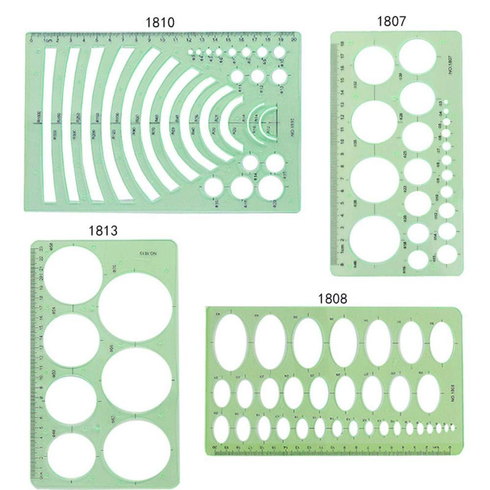 3/4/6/9/11/13 шт. план дома техническая архитектурная линейка новый дизайн чертежный измерительный инструмент в корпусе