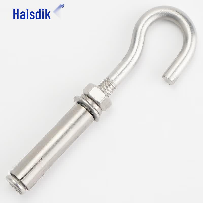 Haisteck HK-5161 M8 Нержавеющая сталь 304 Анкер-крюк с кольцом (10-Pack)
