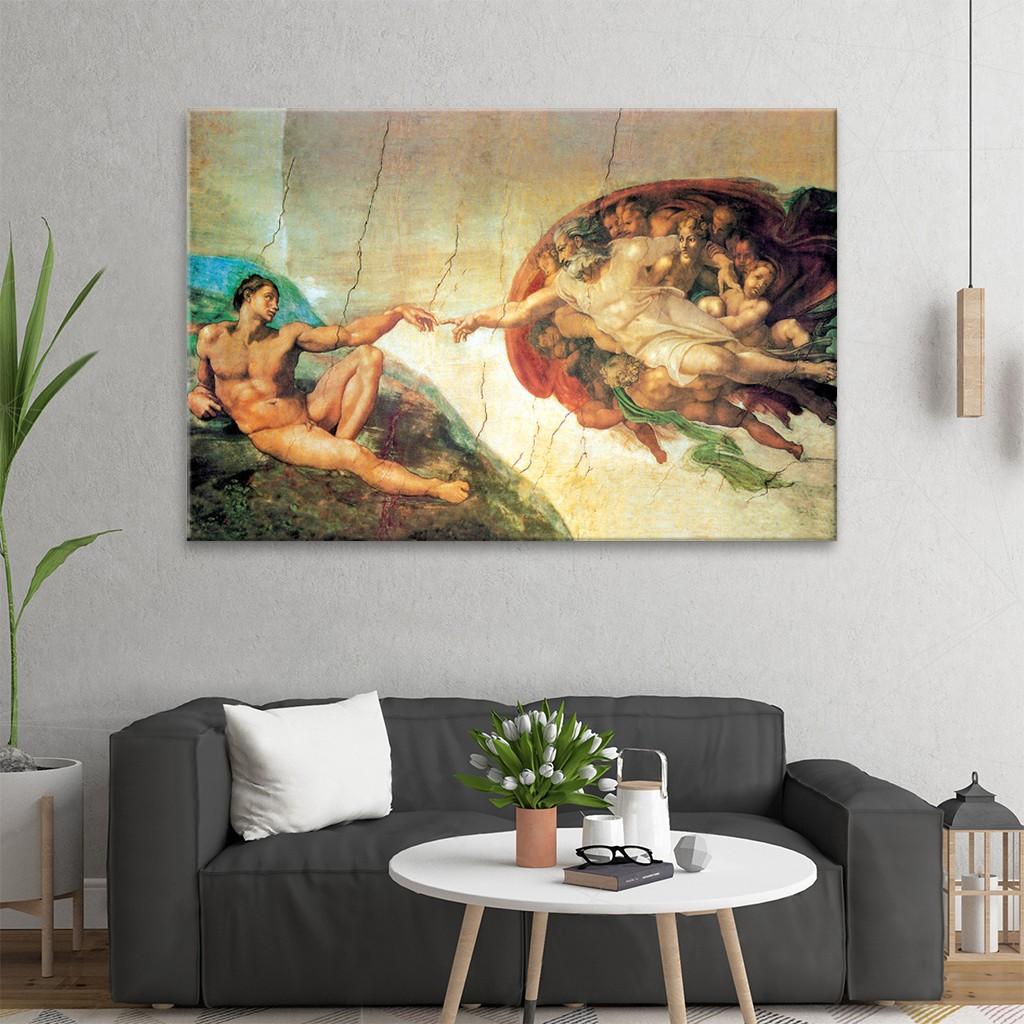 Картина Сотворение Адама