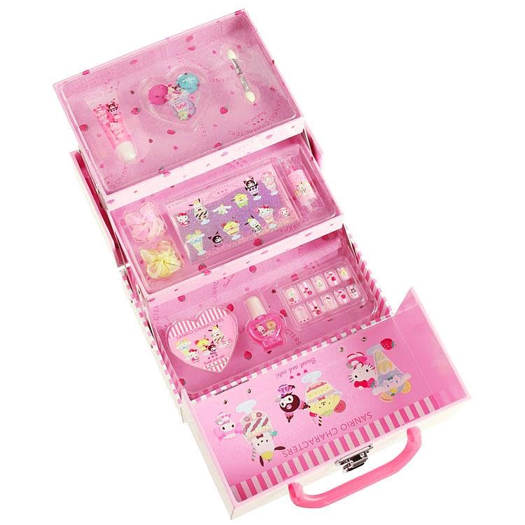 Race Sanrio Characters P Vanity Makeup Box, Ages 6+, Cosmetics, Accessories, 900070