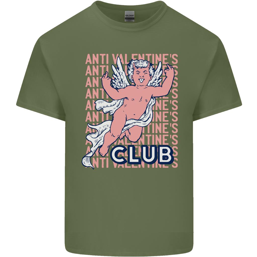 Anti Valentines Day Club Unisexs Light Cotton TShirt