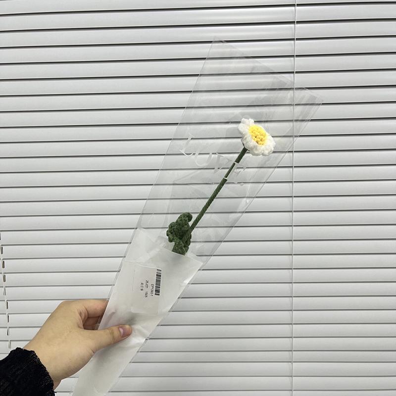 Гвоздика Крючком Цветок Ручной Работы Вязаный Букет Искусственные Цветы Вязаный Цветок Роза День Учителя День Матери Подарок на День Рождения