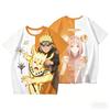 Naruto Cosplay Neutral 3D Printed Men's Fashionable Streetwear T-shirt Top Summer Casual Loose Breathable Short Sleeved Shirt