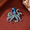 Ocean Series Octopus Animal Fashionable High-end Men's and Women's Accessories Brooch