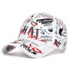 Korea Graffiti Fashion Hipster Hat Personality Trend Men's And Women's Baseball Caps Hip Hop Caps
