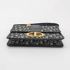 [Pre-Owned] 30 Montaigne Oblique Embroidered Monogram Flap Adjustable Shoulder Strap Montaigne Box Bag Leather Details Large - Good #IT1VG5
