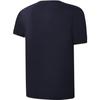 Fila Logo Simple Tennis Sports Knitted Solid Color Casual Round Neck Short Sleeve T-Shirt Men Tops Legendary-Blue A11M323107F-NV
